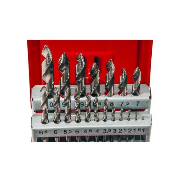 Fém csigafúró készlet