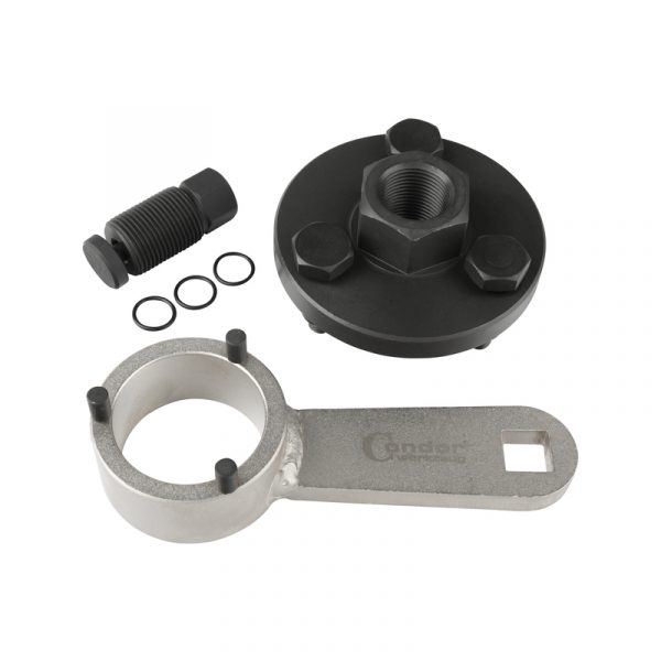 Vezérműkerék lehúzó és főtengely rögzítő