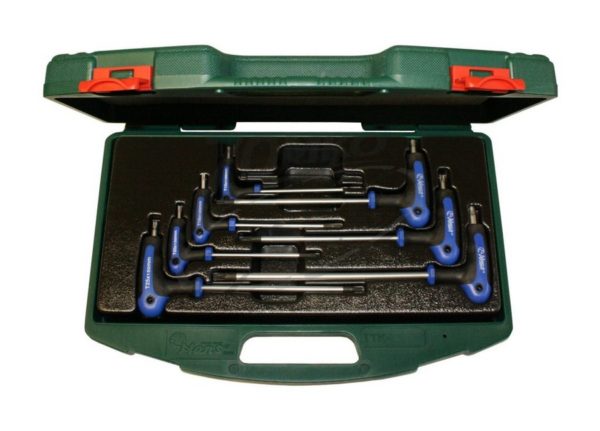 T-nyelű torx kulcs készlet