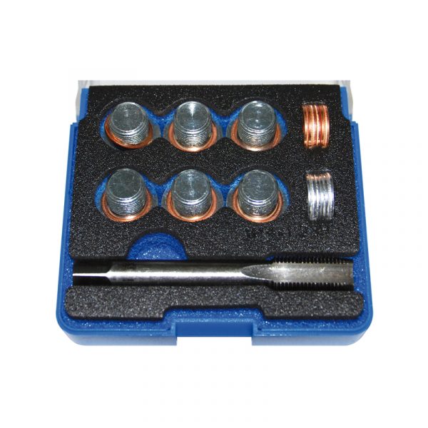 Olajleeresztő csavar menetjavító készlet
