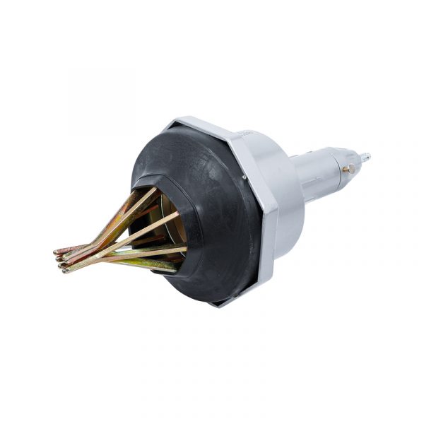 Pneumatikus gumiharang felszerelő