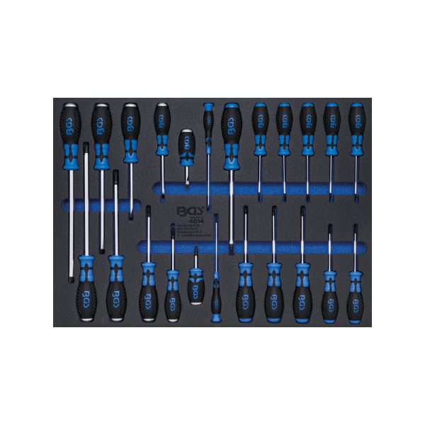 Tálcás csavarhúzó készlet