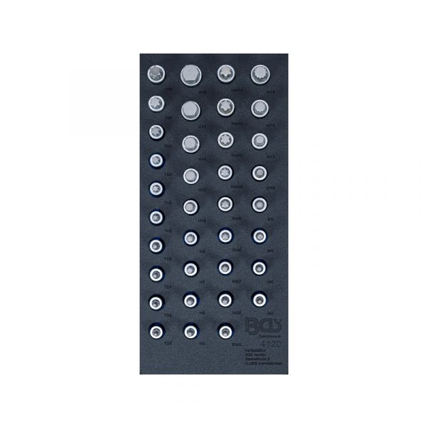 Tálcás kombinált bit dugókulcs