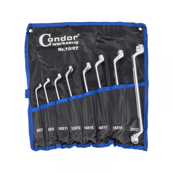 Hajlított csillagkulcs készlet