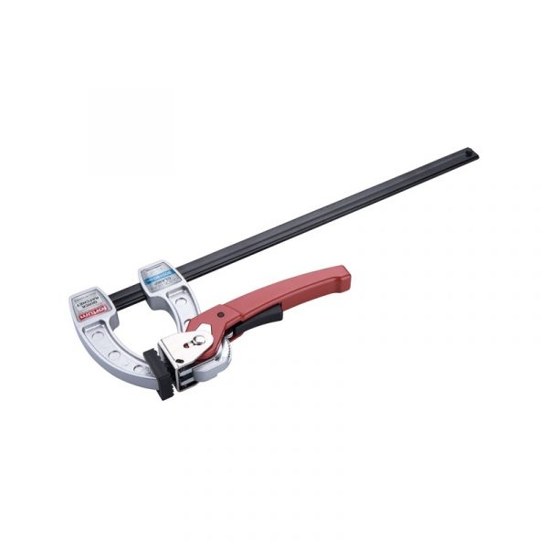 Racsnis gyorsrögzítő asztalos szorító 300x80mm