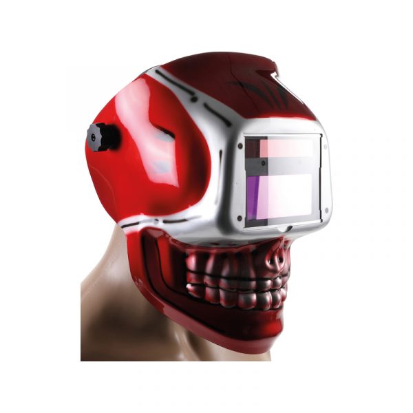 Automata hegesztőpajzs koponya mintás