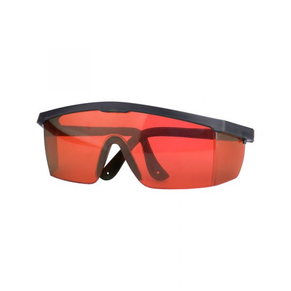 Lézeres szemüveg vízszintezőhöz piros