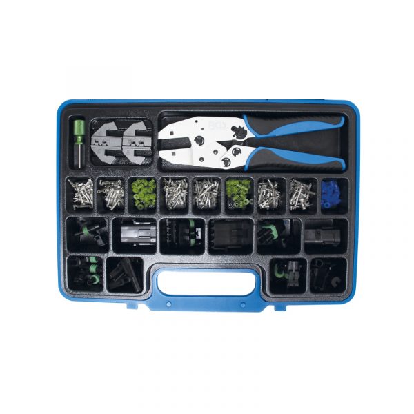 Krimpelő fogó készlet