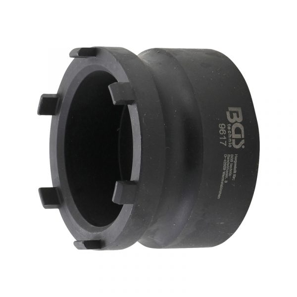 Hornyos dugókulcs kerékagyhoz